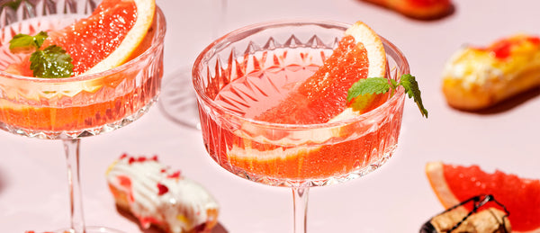 PROSECCO AND PINK GRAPEFRUIT COCKTAIL